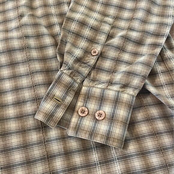 Tommy Bahama mens button up plaid size medium - Picture 3 of 6
